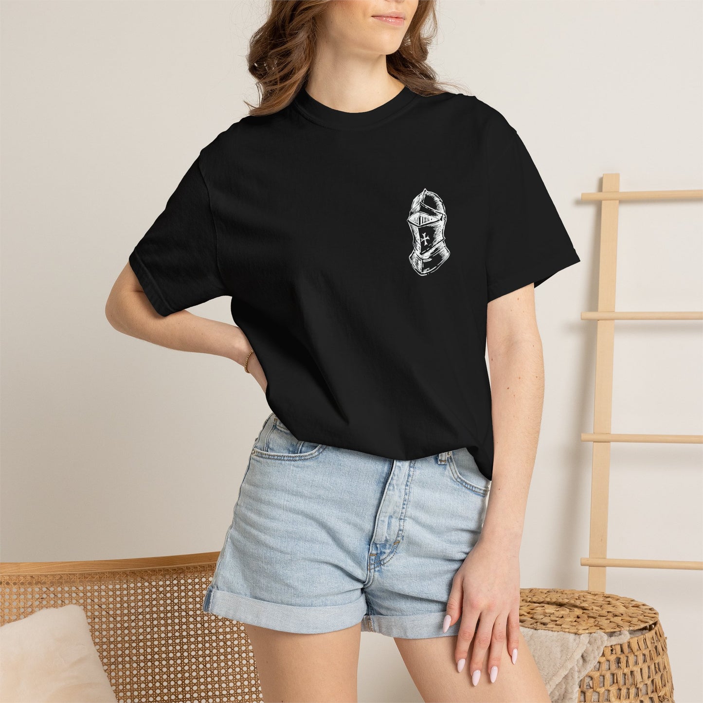 The Full Armor of God Christian T-Shirt — Root and Rise Co. — Ephesians 6:12-13 Comfort Colors 1717 Unisex Tee