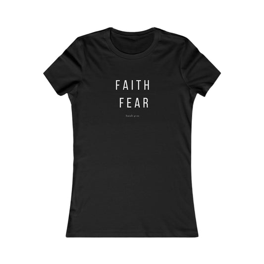 Faith Over Fear Women's T-Shirt — Isaiah 41:10