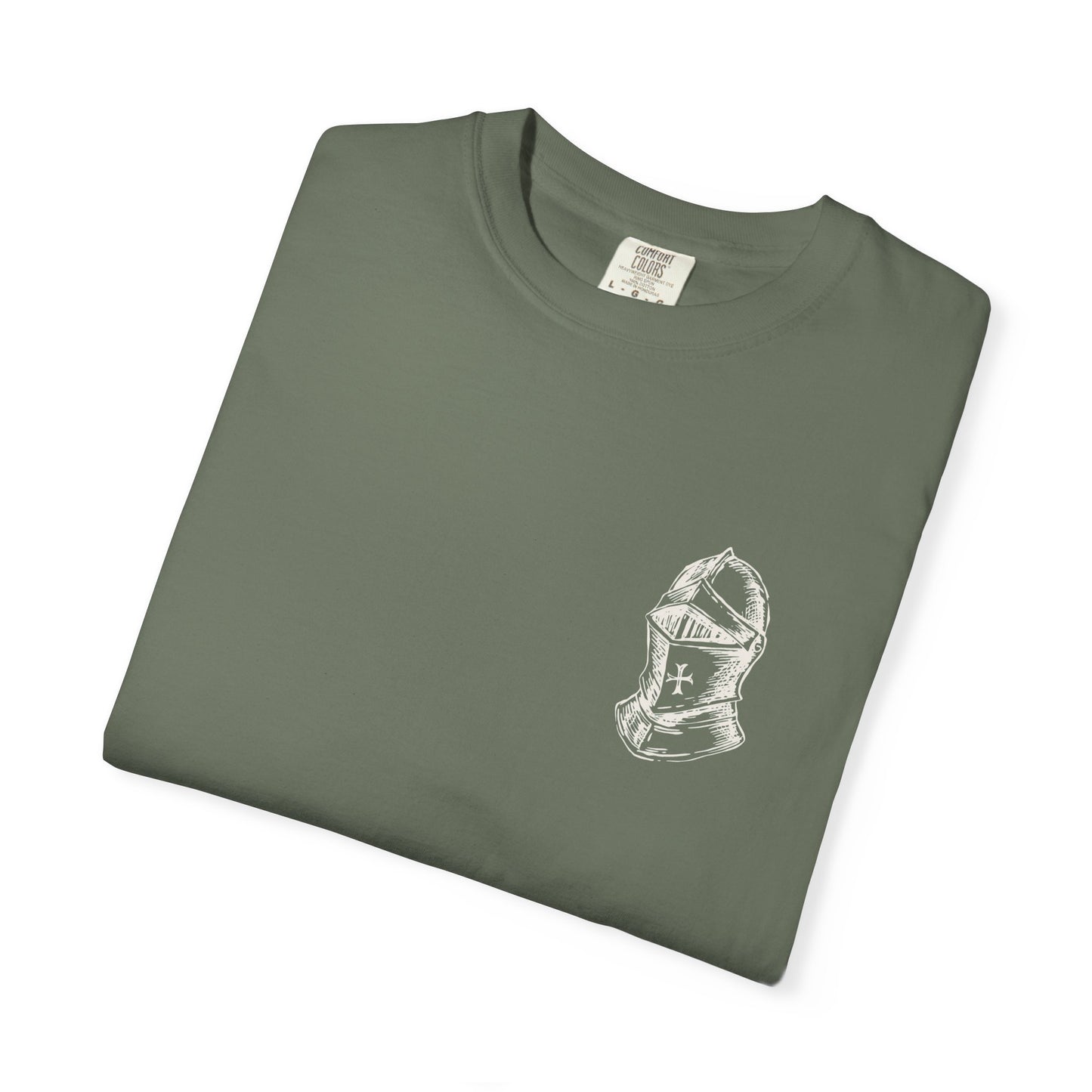 The Full Armor of God Christian T-Shirt — Root and Rise Co. — Ephesians 6:12-13 Comfort Colors 1717 Unisex Tee