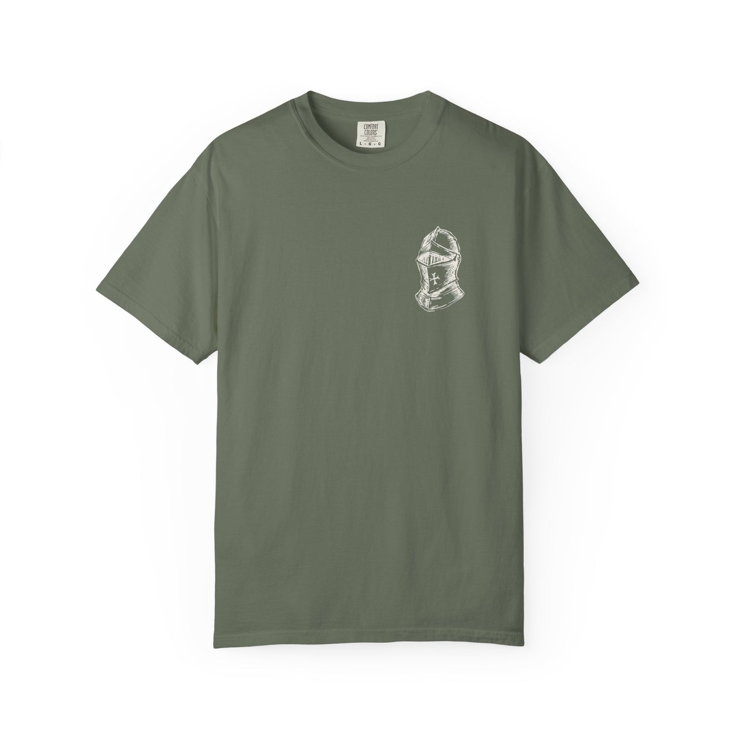 The Full Armor of God Christian T-Shirt — Root and Rise Co. — Ephesians 6:12-13 Comfort Colors 1717 Unisex Tee